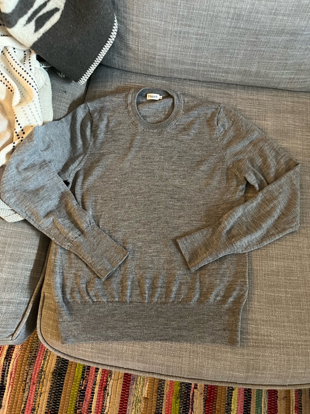 Filippa K soft wool crew neck sweater size S small